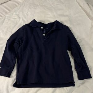 Janie and Jack Dark Blue Kids Polo